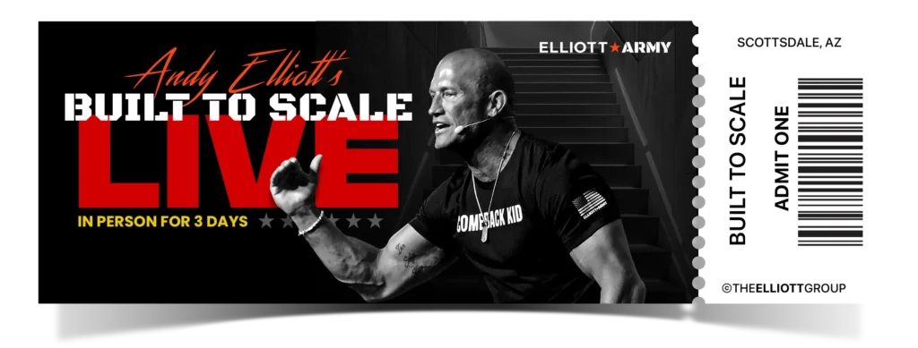 Built to scale live 3-day event in person