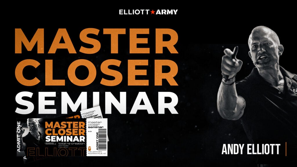 Master closer seminar – total re creation